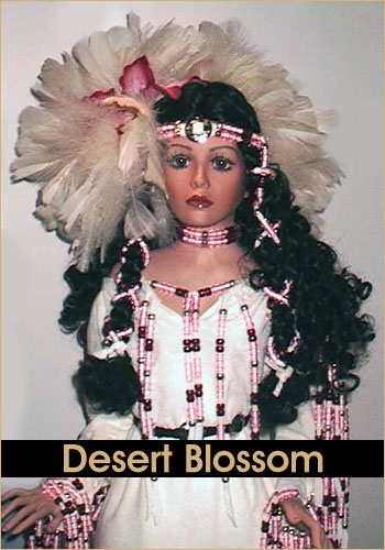 Desert Blossom by Rustie - Rustie Dolls - Native American Indian