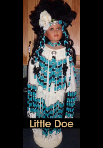 Little Doe by Rustie - Rustie Dolls - Native American Indian