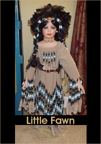 Little Fawn by Rustie - Rustie Dolls - Native American Indian
