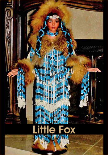 Little Fox by Rustie - Rustie Dolls - Native American Indian