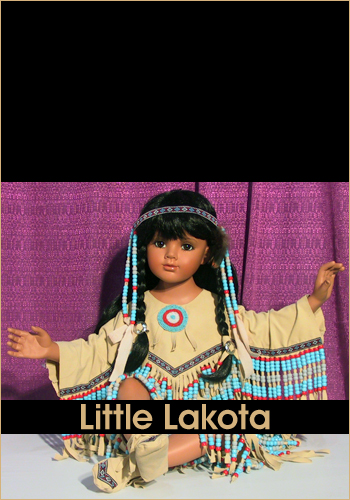 Little Lakota by Rustie - Rustie Dolls - Native American Indian