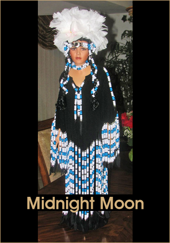 Midnight Moon by Rustie - Rustie Dolls - Native American Indian