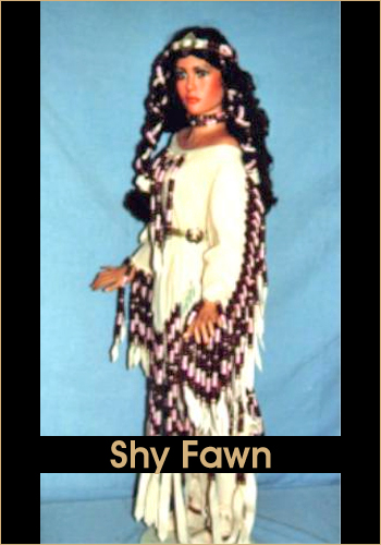 Shy Fawn by Rustie - Rustie Dolls - Native American Indian
