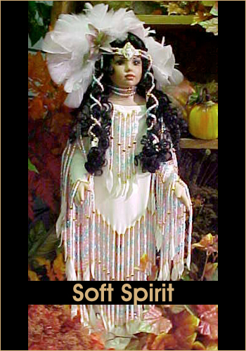 Soft Spirit by Rustie - Rustie Dolls - Native American Indian