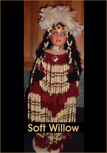 Soft Willow by Rustie - Rustie Dolls - Native American Indian