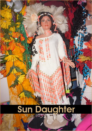 Sunflower by Rustie - Rustie Dolls - Native American Indian