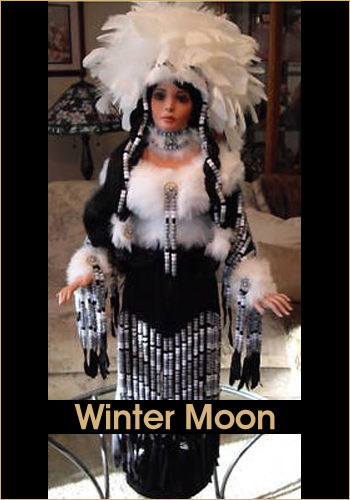 Winter Moon by Rustie - Rustie Dolls - Native American Indian